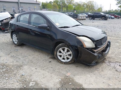 2012 Nissan Sentra 2.0 2.0 Sr black Lot 111045022672 Vin 3N1AB6AP6CL618169