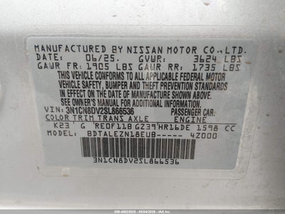 NISSAN VERSA