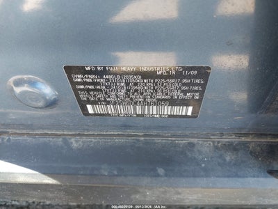 2010 SUBARU FORESTER 2.5X LIMITED