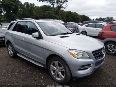 2012 MERCEDES-BENZ ML 350 4MATIC
