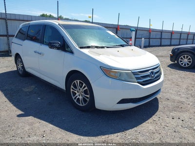 2012 Honda Odyssey 3.5 Ex-L White Lot 111045032028 Vin 5FNRL5H61CB034362