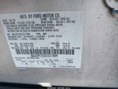2018 FORD ECOSPORT 9