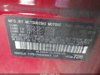 MITSUBISHI MIRAGE