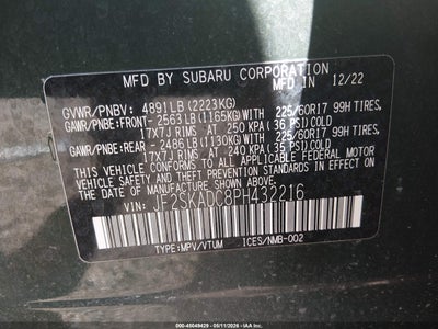 SUBARU FORESTER