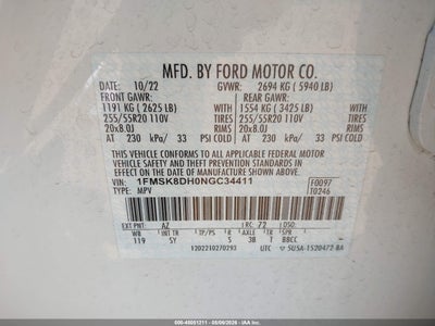 2022 FORD EXPLORER 9
