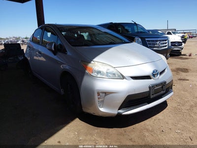 2012 Toyota Prius 1.8 Two Silver Lot 111045055672 Vin JTDKN3DU0C0334316