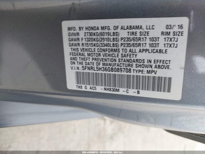 HONDA ODYSSEY