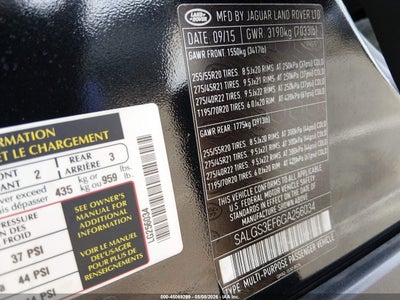 LAND ROVER RANGE ROVER