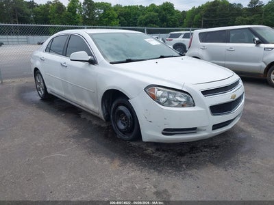 2012 Chevrolet Malibu 2.4 2Lt white Lot 111045074522 Vin 1G1ZD5E03CF396842