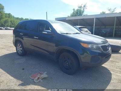 2012 Kia Sorento 2.4 Lx black Lot 111045076897 Vin 5XYKT4A11CG235679