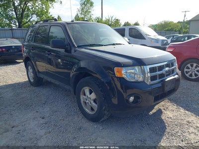 2012 Ford Escape 2.5 Xlt Black Lot 111045079698 Vin 1FMCU0D75CKA99881