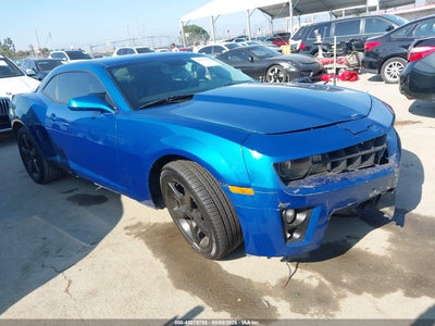 2010 Chevrolet Camaro 3.6 2lt Blue Lot 111045079755 Vin 2G1FC1EV1A9147262