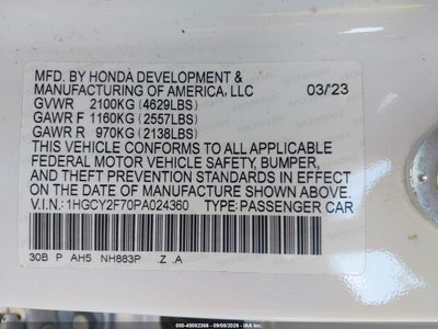 HONDA ACCORD HYBRID