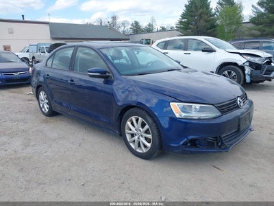 2012 Volkswagen Jetta 2.5 2.5l Se Blue Lot 111045083916 Vin 3VWBP7AJ9CM368261