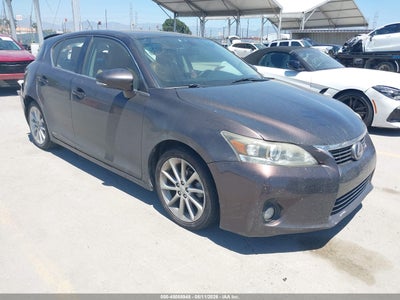 2012 Lexus Ct 1.8 Premium Red Lot 111045088948 Vin JTHKD5BH0C2109577