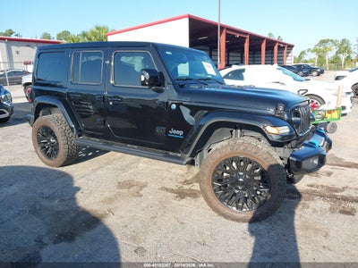 2024 Jeep Wrangler 4xe Summit 4xe მანქანა იყიდება აუქციონზე, vin: 1C4RJXU64RW217542, აუქციონის ნომერი: 45102287