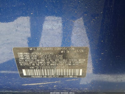 SUBARU WRX