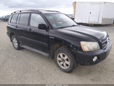 2003 TOYOTA HIGHLANDER LIMITED V6