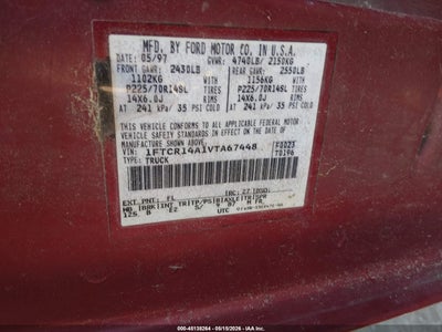 1997 FORD RANGER XL/XLT
