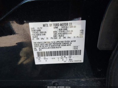 2017 FORD EDGE SEL