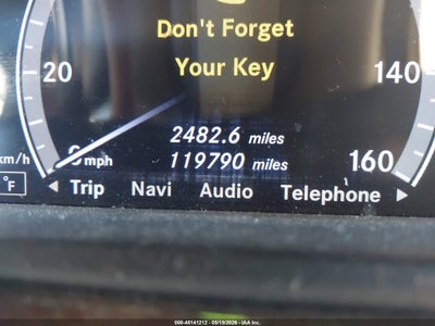 2012 MERCEDES-BENZ S 550