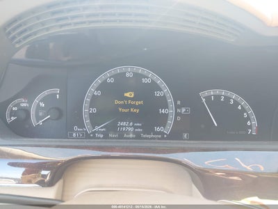 2012 MERCEDES-BENZ S 550