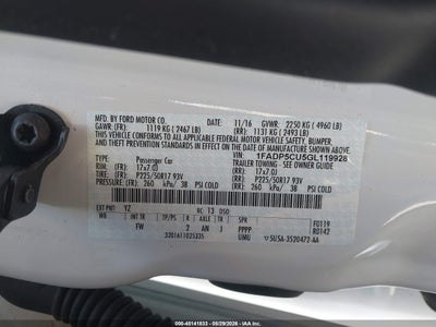 2016 FORD C-MAX ENERGI 9
