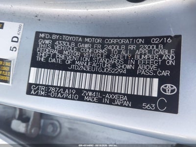 TOYOTA PRIUS V