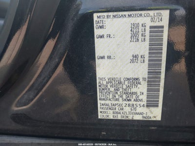 2014 NISSAN ALTIMA 9