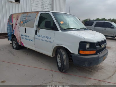 2012 Chevrolet Express 4.8 2500 Work Van white Lot 111045145745 Vin 1GCWGFBA4C1193377