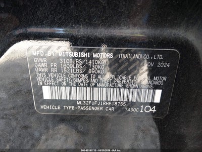 MITSUBISHI MIRAGE G4