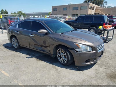 2012 Nissan Maxima 3.5 3.5 Sv brown Lot 111045162273 Vin 1N4AA5AP0CC854859