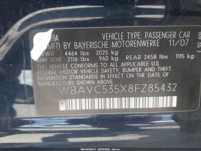2008 BMW 328I