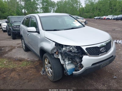 2012 Kia Sorento 2.4 Lx silver Lot 111045166516 Vin 5XYKTDA63CG236604