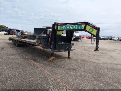 2022 Gator Flatbed Gooseneck Trailer