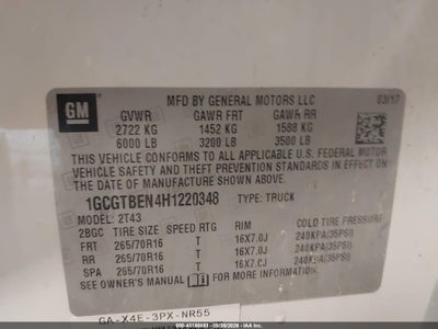 CHEVROLET COLORADO