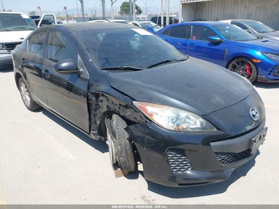 JM1BL1V89C1643448 2012 Mazda 3 2.0 I Touring black