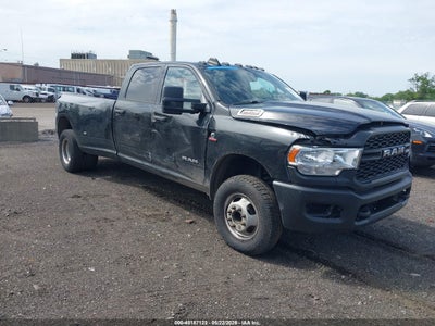 2020 Ram 3500 Ram Tradesman 4X4 8' Box black Lot 111045187123 Vin 3C63RRGL2LG236129