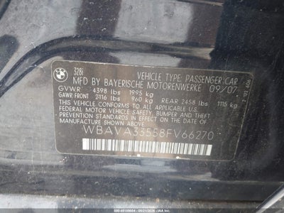 2008 BMW 328I