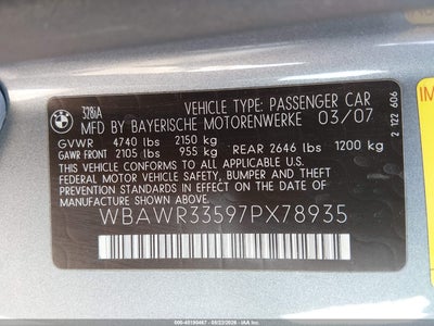 2007 BMW 328I