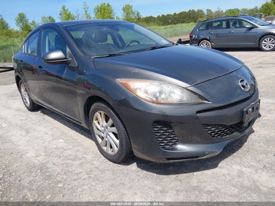 2012 Mazda 3 2.0 I Grand Touring grey Lot 111045212826 Vin JM1BL1W80C1636080
