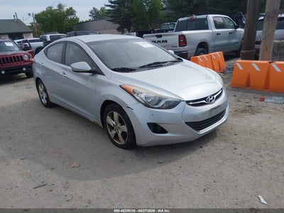 2012 Hyundai Elantra 1.8 Gls silver Lot 111045228130 Vin 5NPDH4AE8CH124715