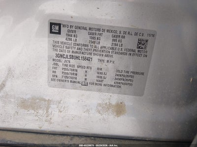 CHEVROLET TRAX