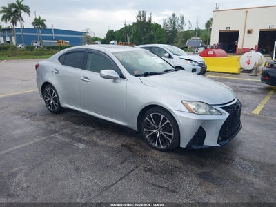 2012 Lexus Is 250 2.5 silver Lot 111045235160 Vin JTHCF5C27C5059428