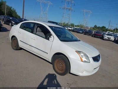 2012 Nissan Sentra 2.0 2.0 S White Lot 111045238691 Vin 3N1AB6AP9CL662022