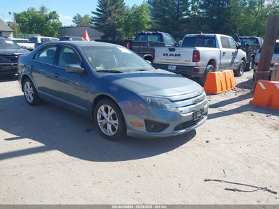 2012 Ford Fusion 2.5 Se blue Lot 111045254694 Vin 3FAHP0HAXCR405739