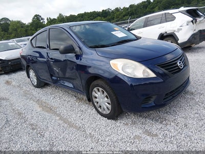 2012 Nissan Versa 1.6 1.6 S blue Lot 111045255168 Vin 3N1CN7AP8CL833400