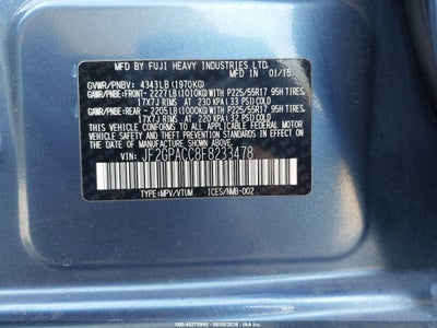 SUBARU XV CROSSTREK