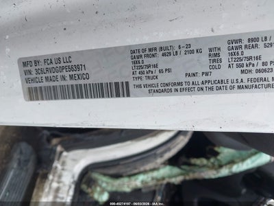 RAM PROMASTER 2500