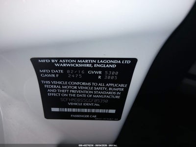 ASTON MARTIN RAPIDE S
